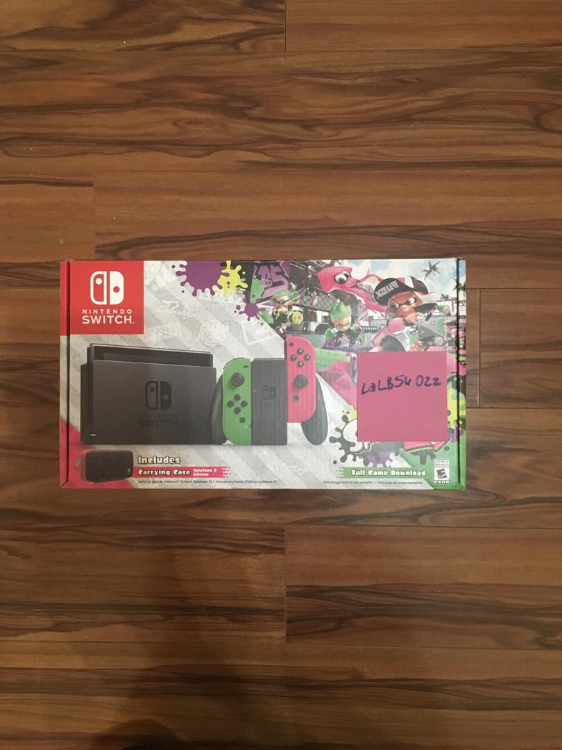 Nintendo Switch Pink & Green, 32 GB LQLB56022 Swappa