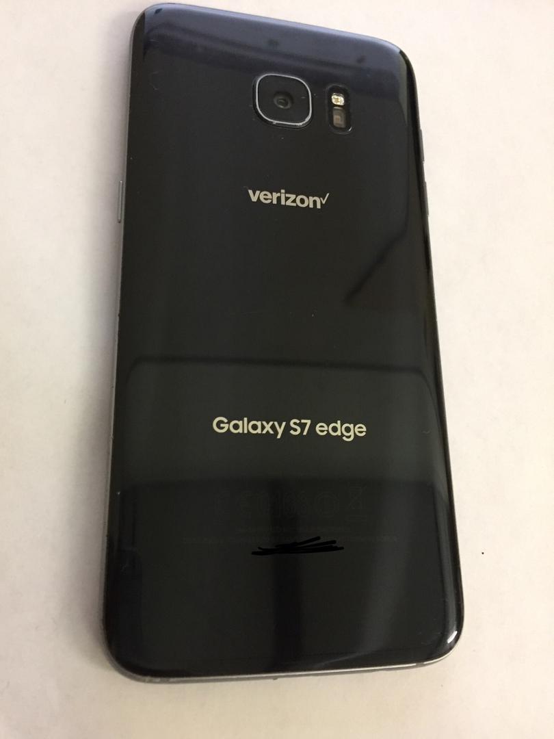 Samsung Galaxy S7 Edge Verizon, Black, 32GB, SMG935V LRMV75555