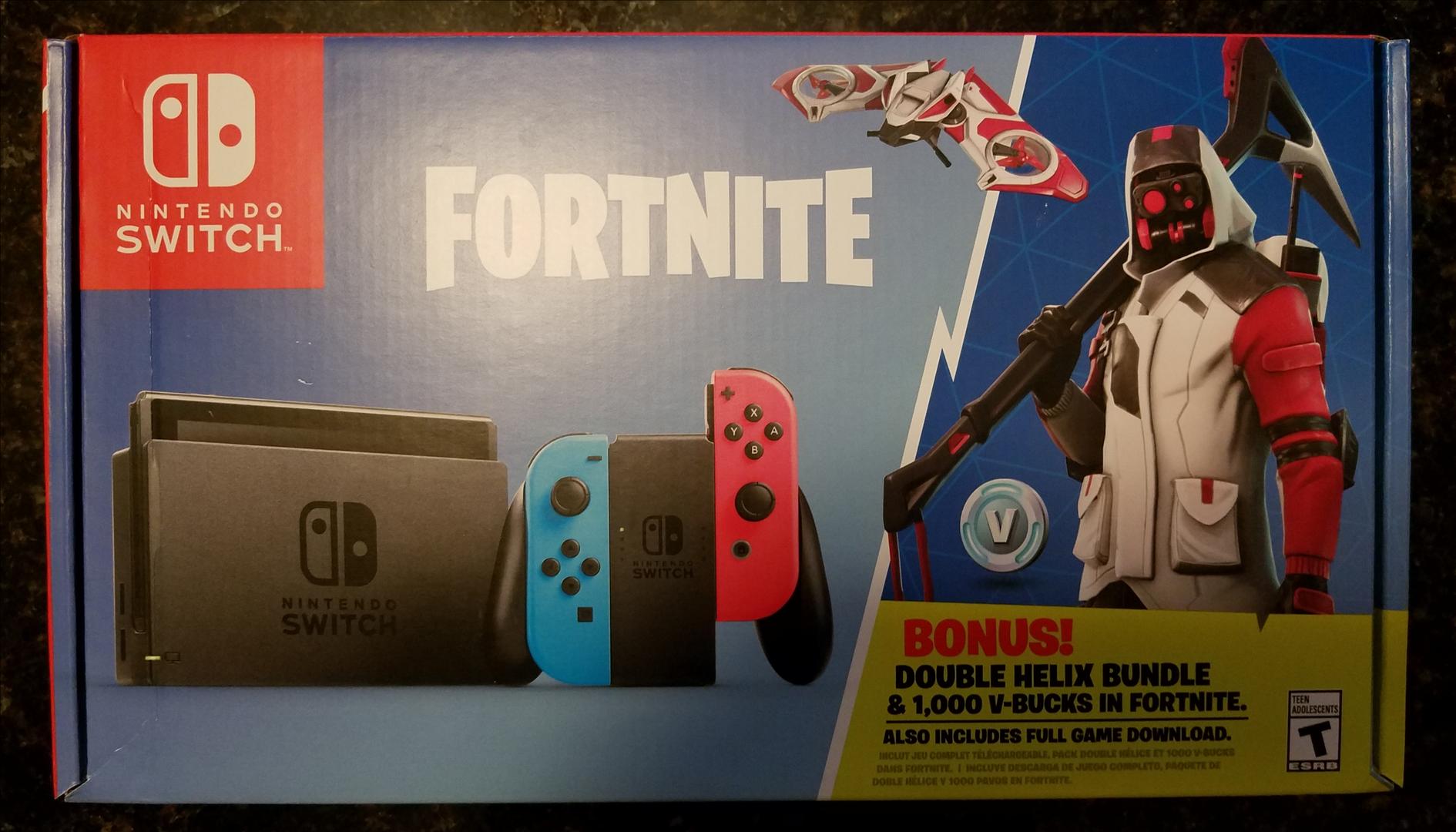 Carte V Bucks Fortnite Switch