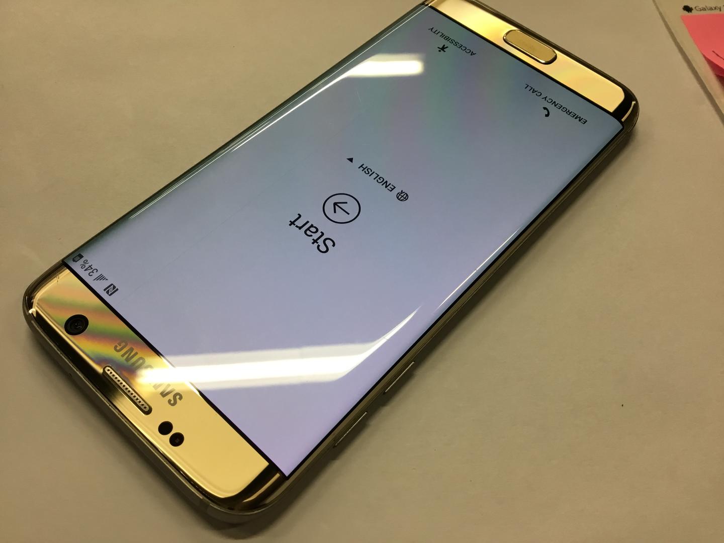 Samsung Galaxy S7 Edge (TMobile) [SMG935T] Gold, 32 GB LROI91955