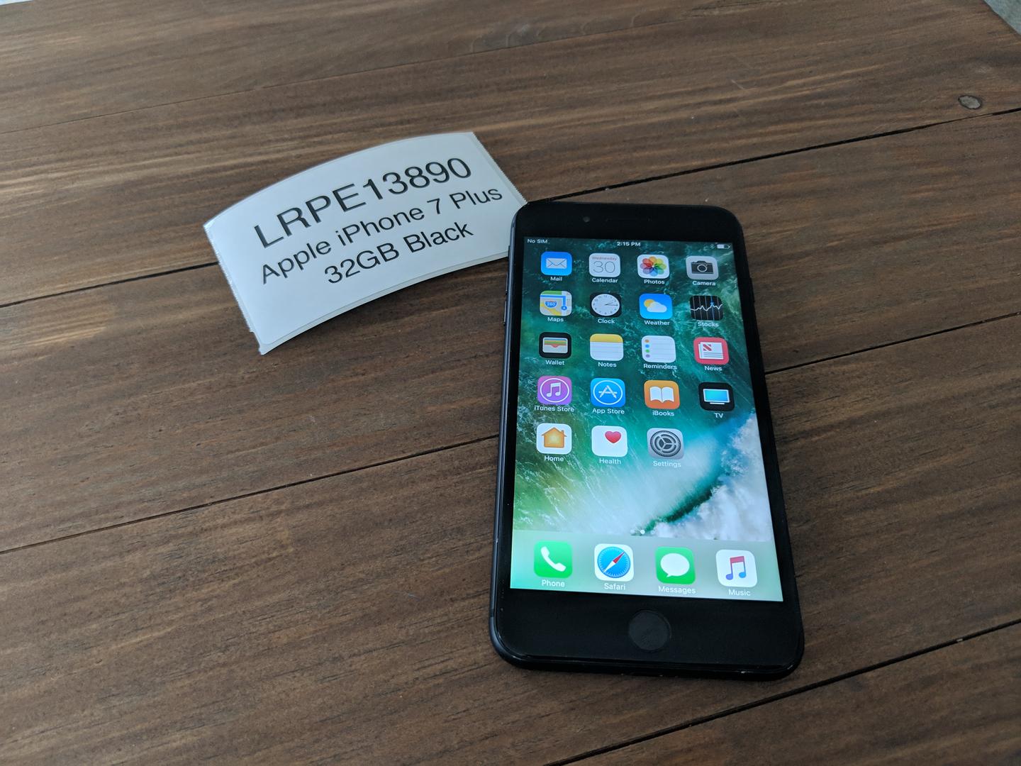 Apple iPhone 7 Plus (Verizon) [A1661] Black, 32 GB LRPE13890 Swappa