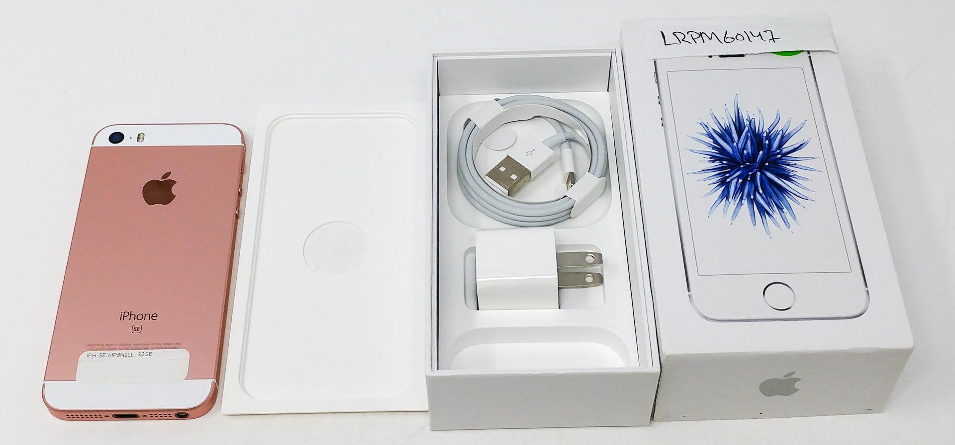 Apple iPhone SE 1st Gen 2016 Unlocked, Rose Gold, 32GB, A1662