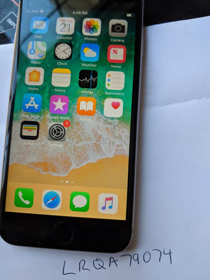 Apple iPhone 6S (Unlocked) [A1633] Silver, 64 GB LRQA79074 Swappa
