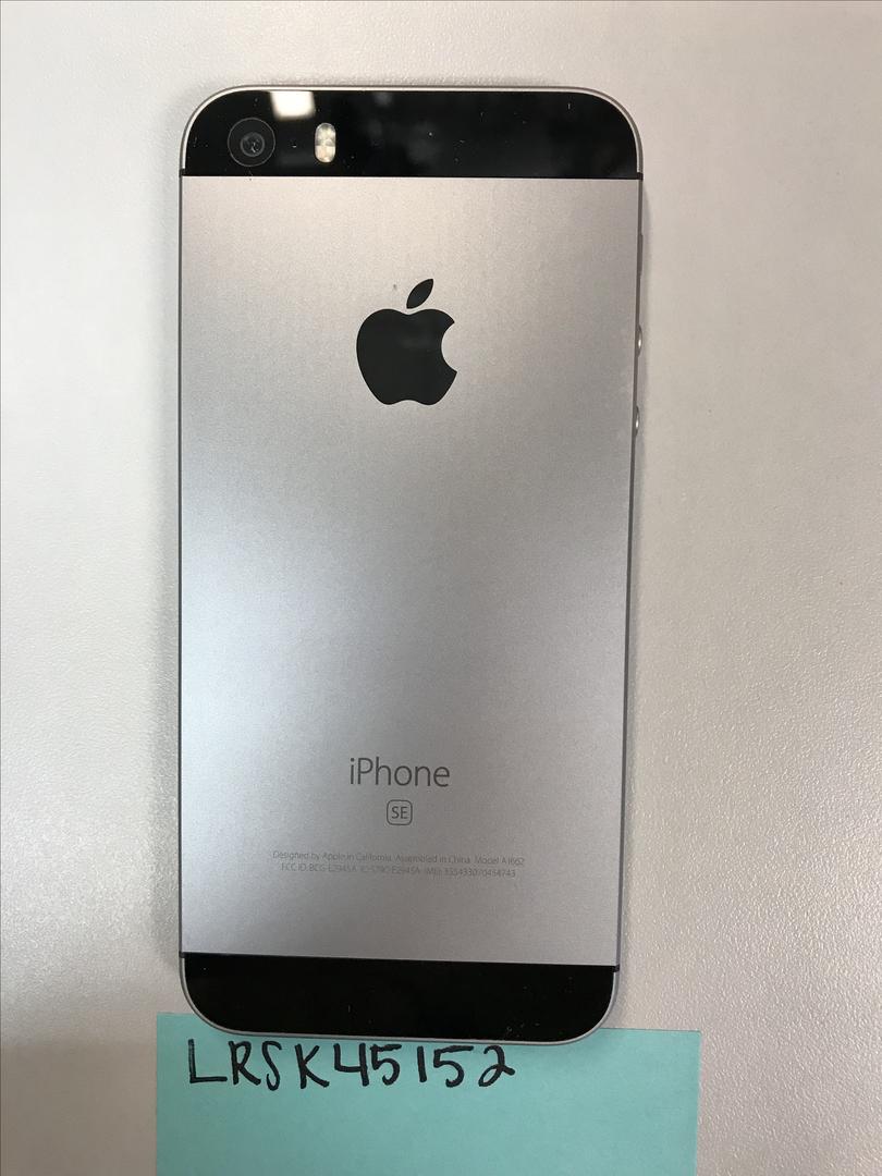 Apple iPhone SE 1st Gen 2016 Unlocked, Grey, 64GB, A1662 LRSK45152