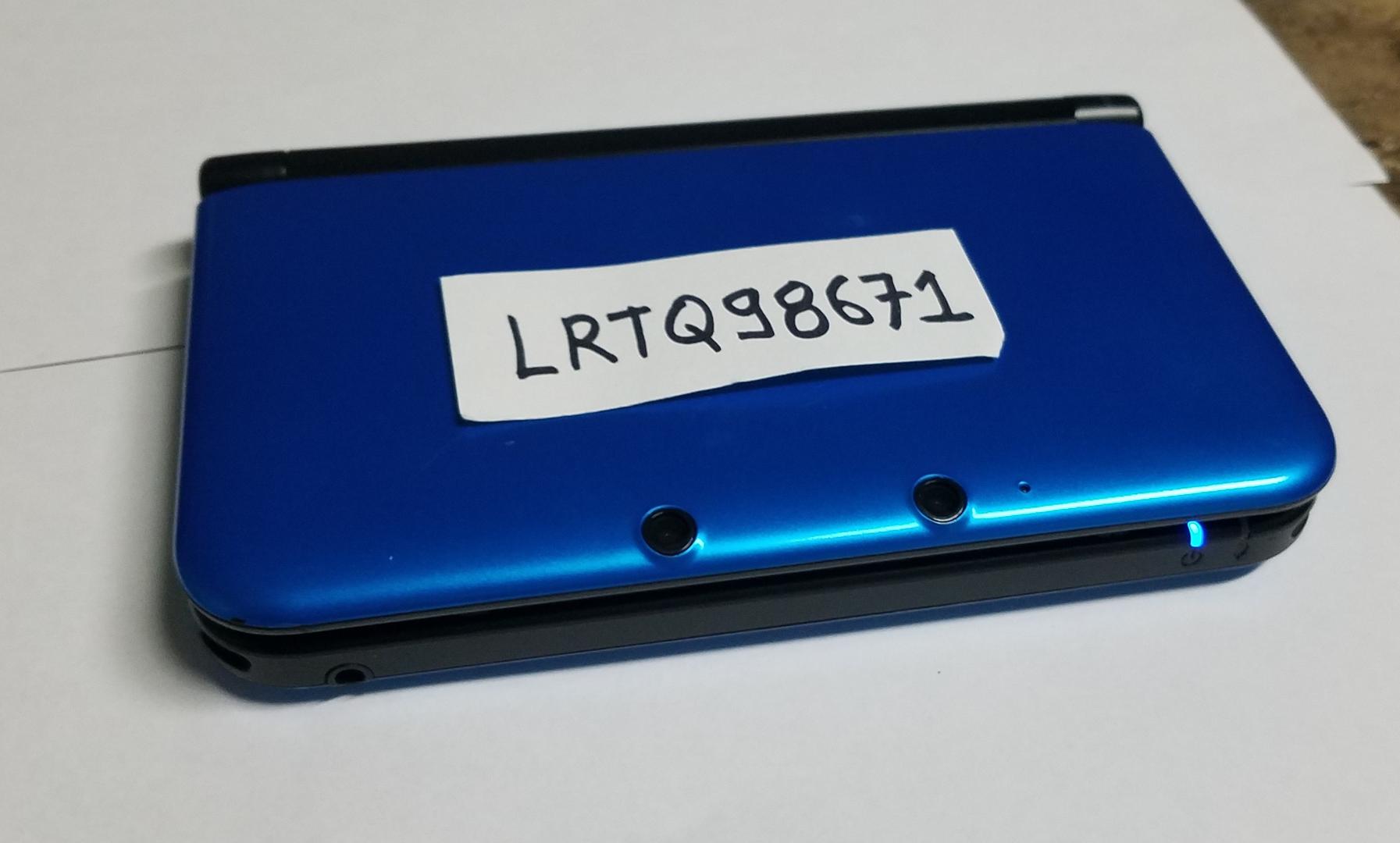Nintendo 3DS XL Blue, 1GB LRTQ98671 Swappa