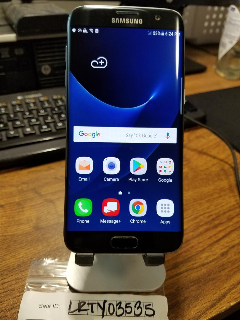 Samsung Galaxy S7 Edge Verizon, Black, 32GB, SMG935V LRTY03535