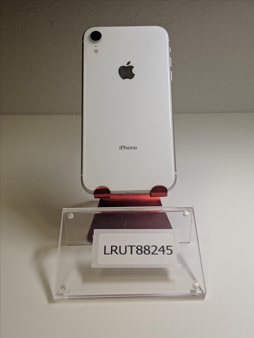 Apple iPhone Xr Metro by TMobile, White, 64GB, A1984 LRUT88245