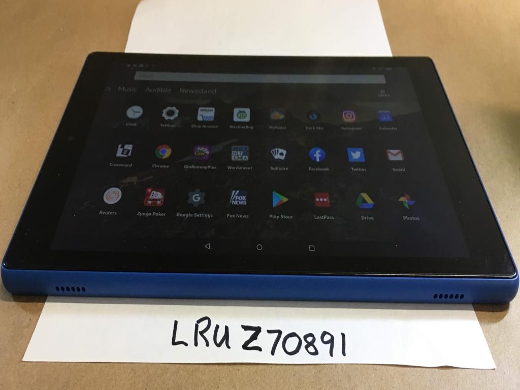 Amazon Kindle Fire HD 10 WiFi, Blue, 16GB LRUZ70891 Swappa