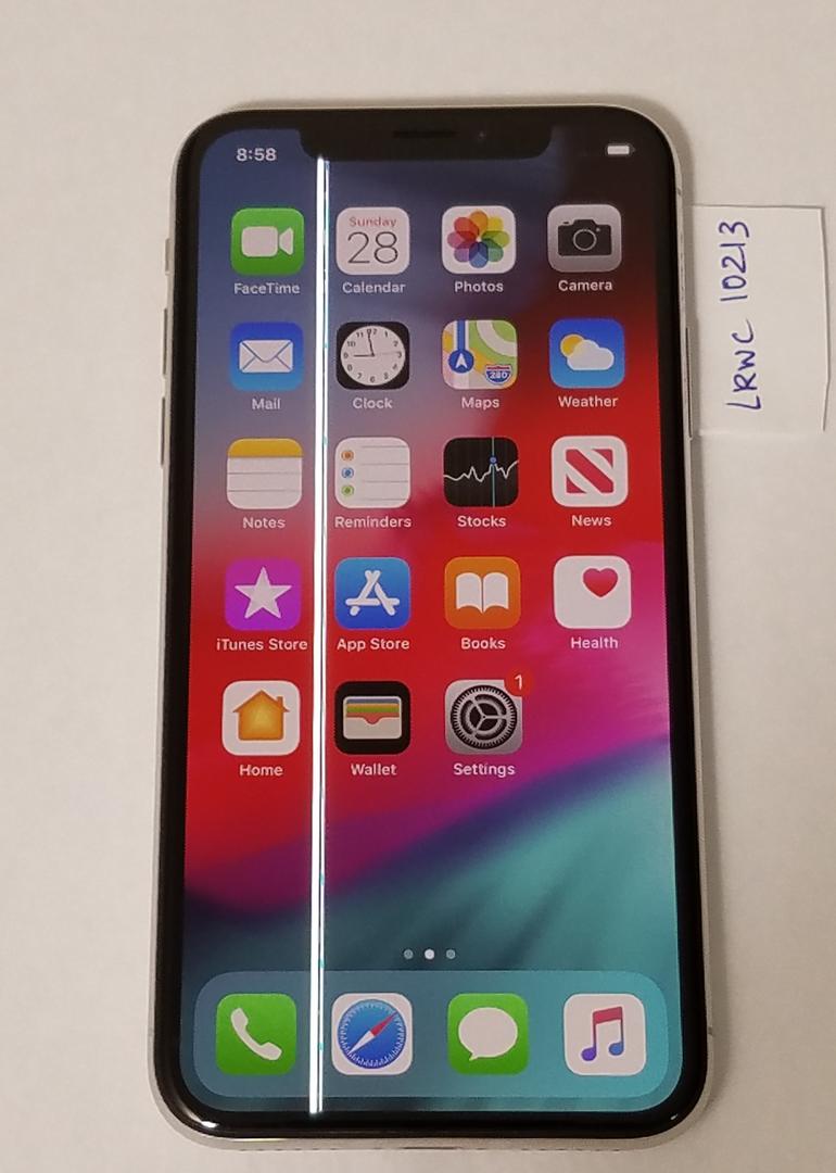Apple iPhone X (TMobile) [A1901], GSM Silver, 64 GB LRWC10213 Swappa