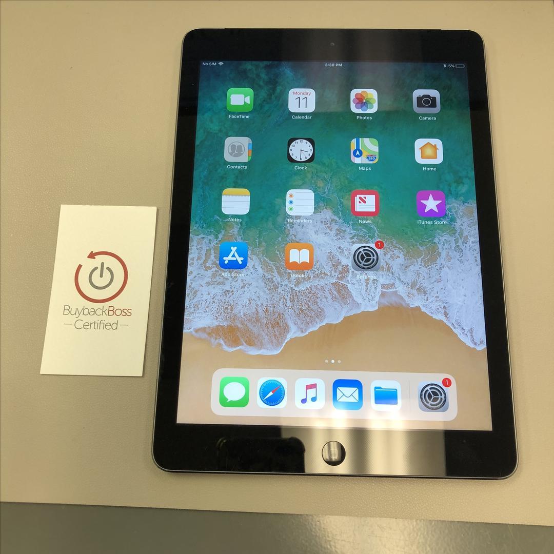 Apple iPad Air (Unlocked) Gray, 16 GB LRWN02831 Swappa