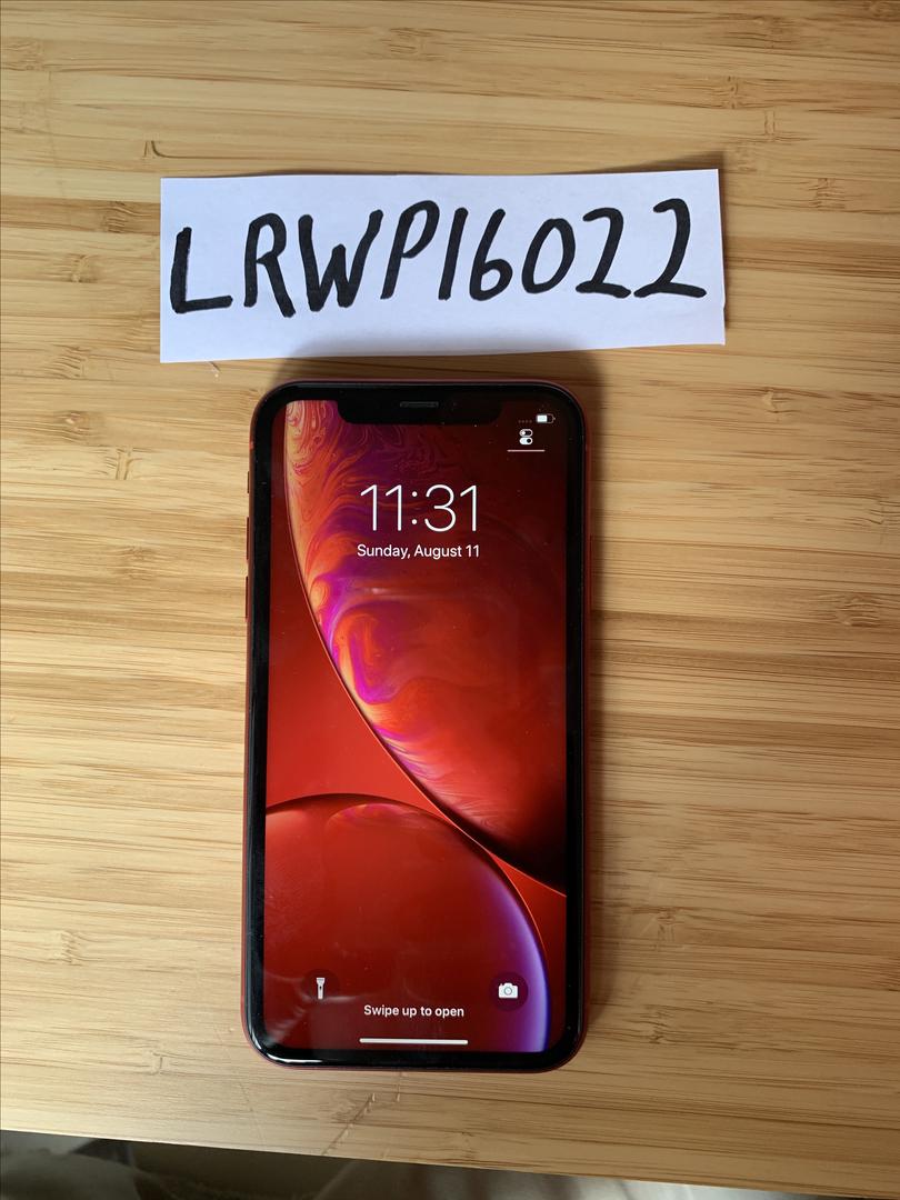 Apple iPhone Xr (Verizon) [A1984] Red, 64 GB LRWP16022 Swappa