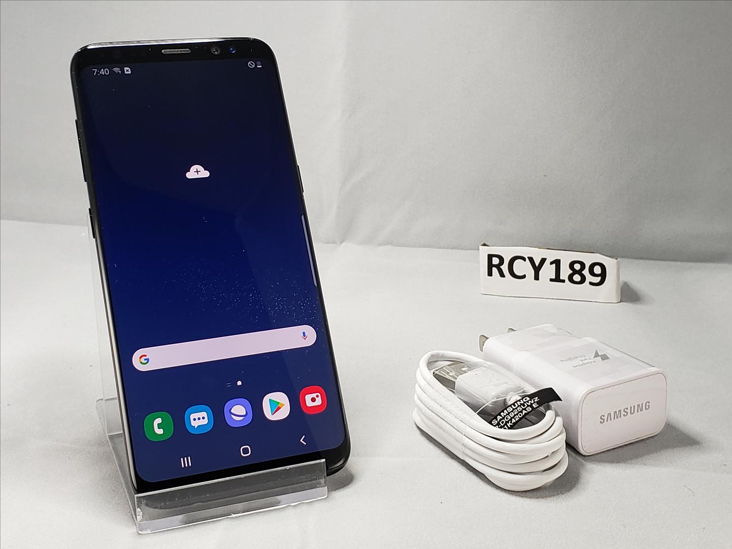 Samsung Galaxy S8 Unlocked, Black, 64GB, 4GB, SMG950U1 LRXG94005