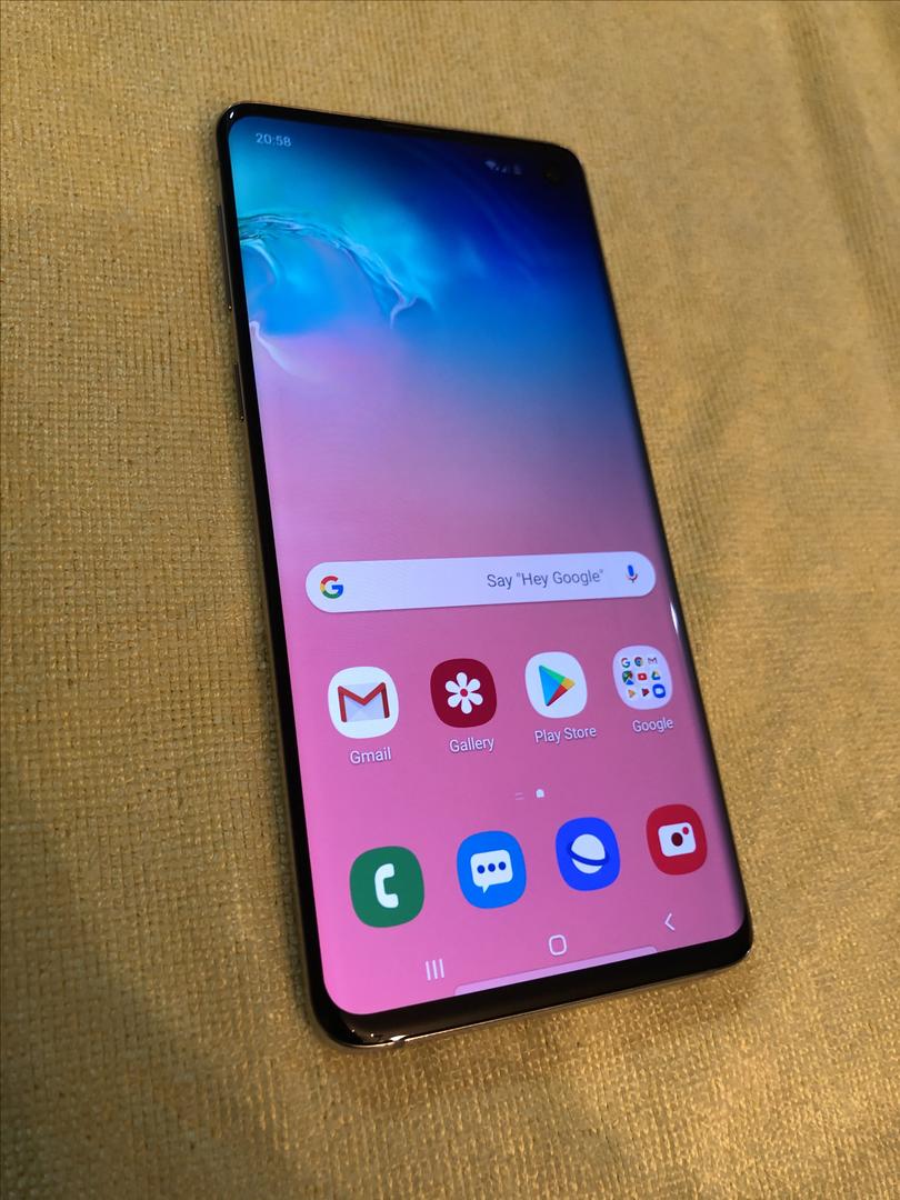 Samsung Galaxy S10 (AT&T) [SMG973U] White, 128 GB, 8 GB