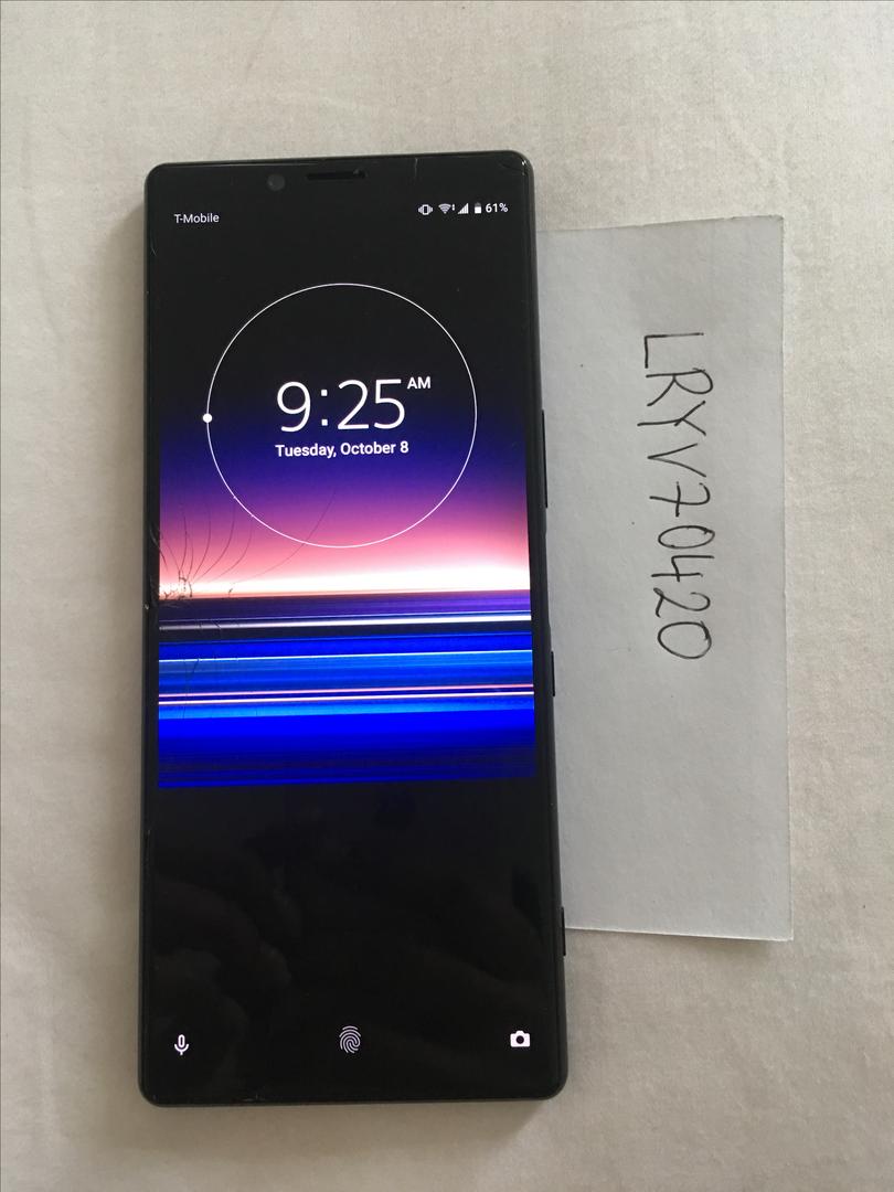 Sony Xperia 1 Unlocked, Black, 64GB, 6GB LRYV70420 Swappa