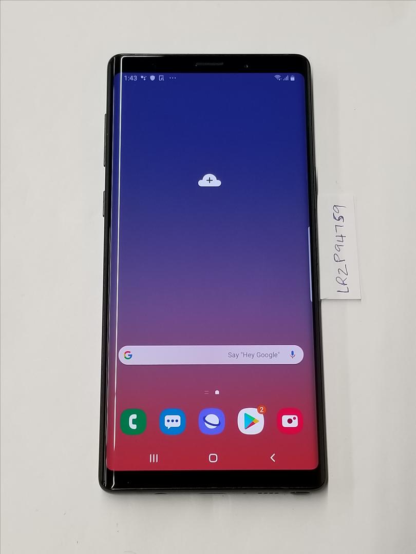 Samsung Galaxy Note 9 Unlocked, Black, 128GB, 6GB, SMN960U1