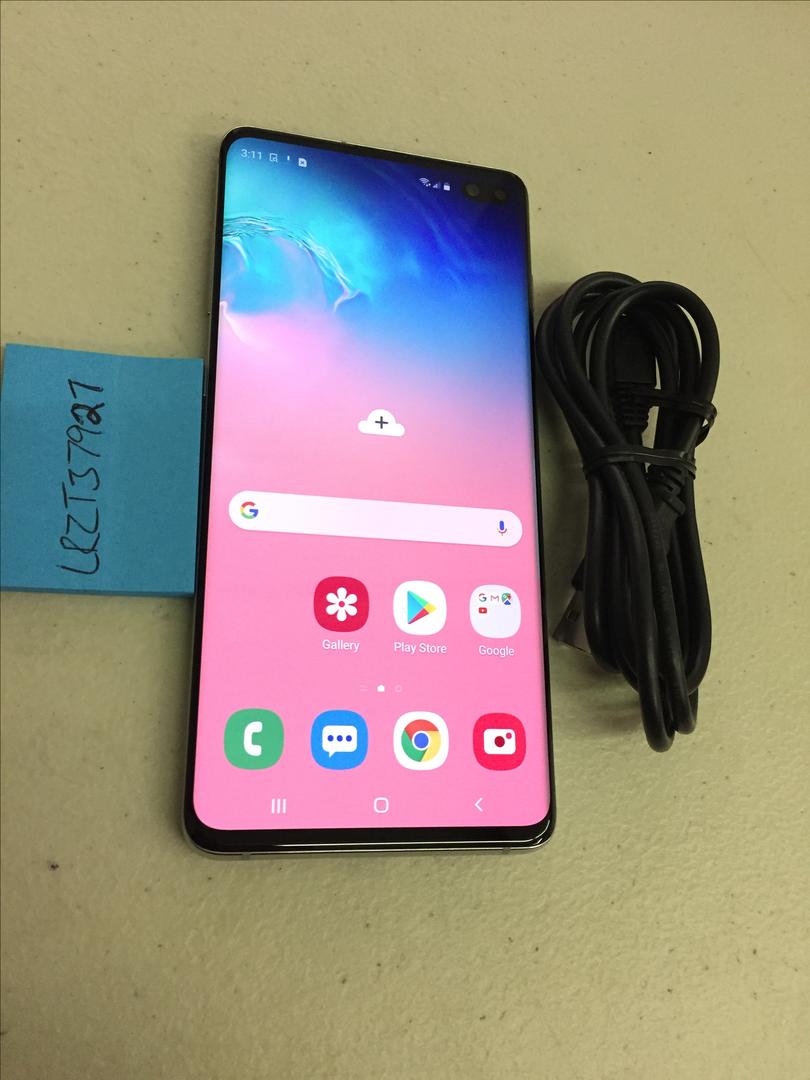 Samsung Galaxy S10 Plus Metro by TMobile, White, 128GB, 8GB, SM