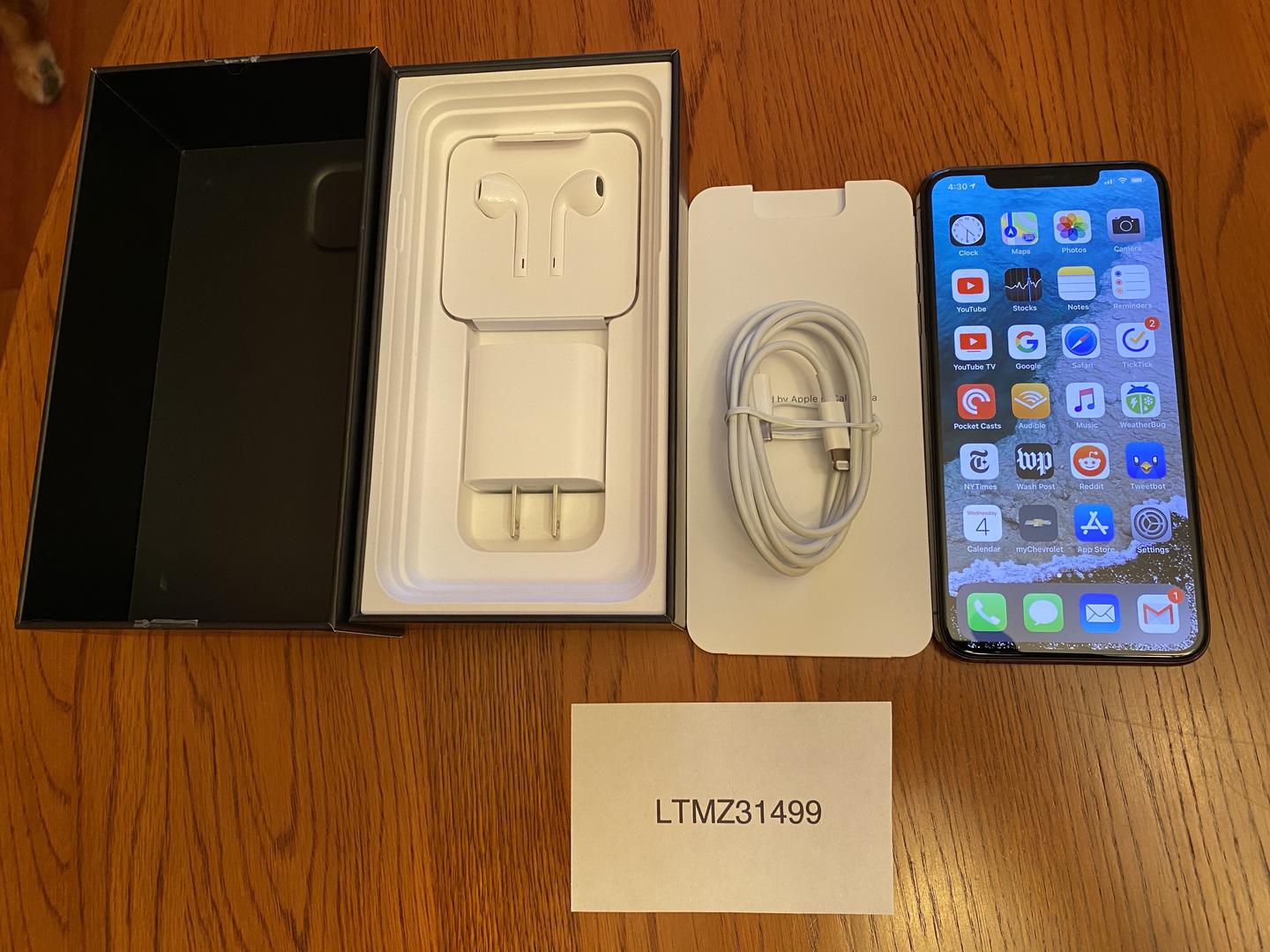 Apple iPhone 11 Pro Max (Verizon) [A2161] Gray, 256 GB LTMZ31499