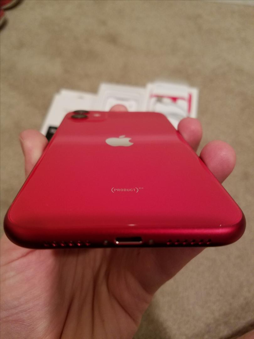 Apple iPhone 11 Unlocked, Red, 128GB, A2111 LTNN93287 Swappa