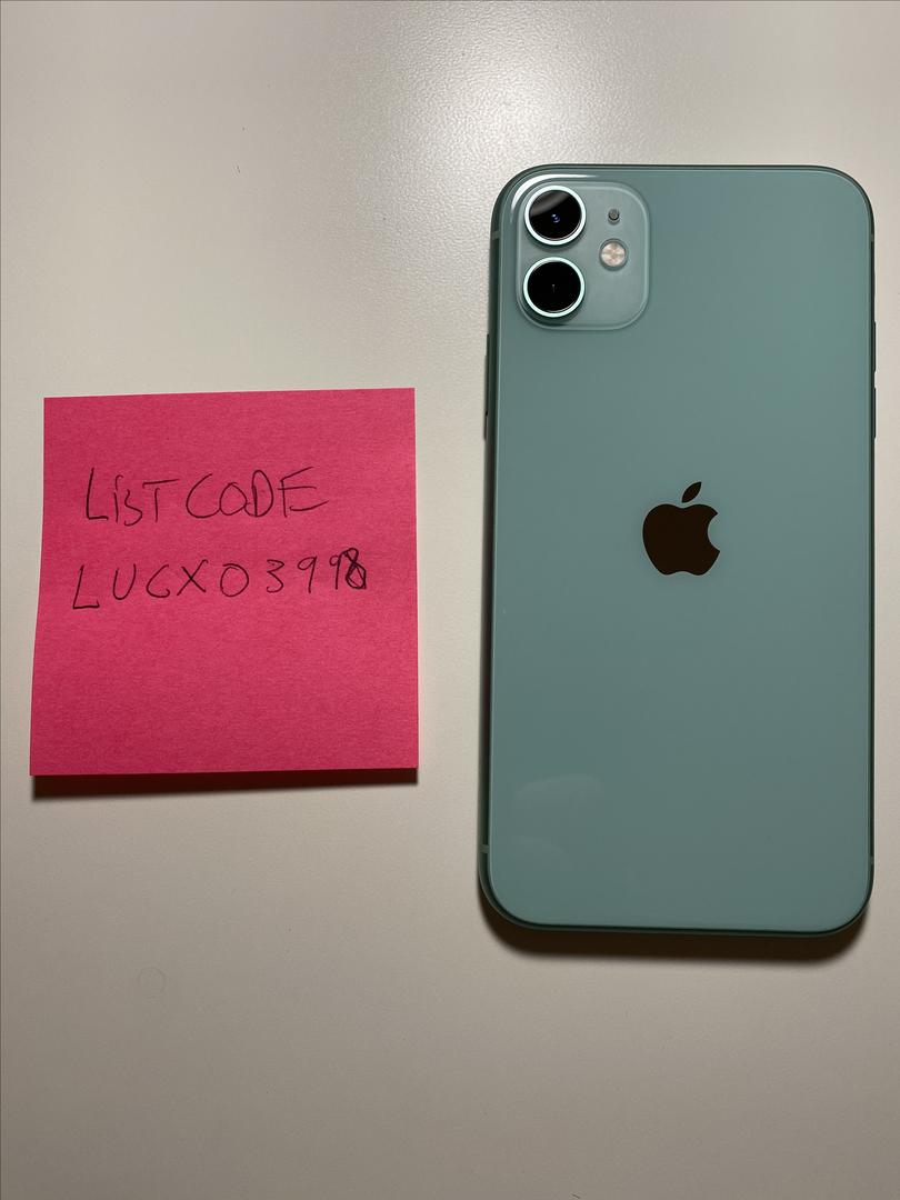 Apple iPhone 11 (Unlocked) [A2111] Green, 128 GB LUCX03998 Swappa