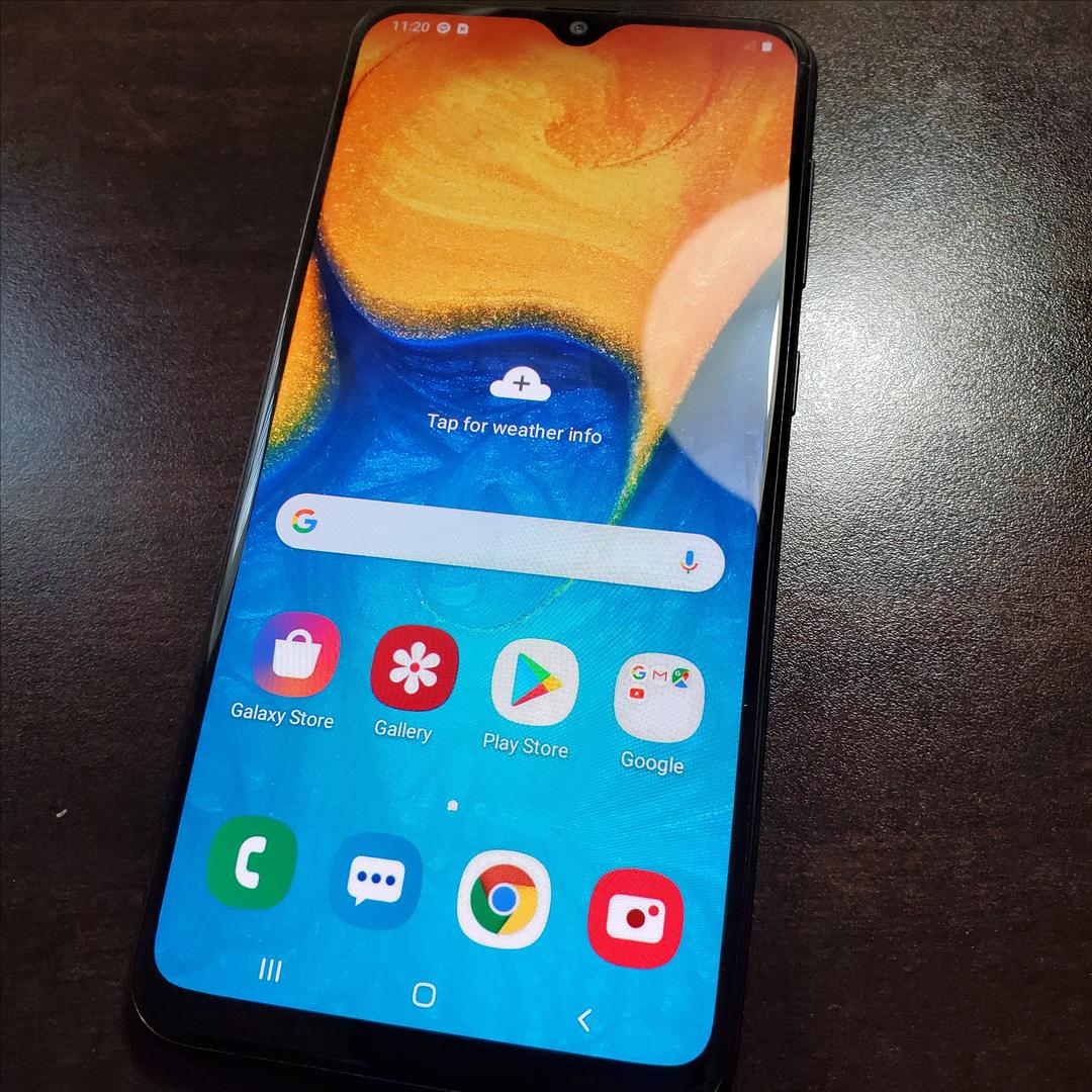 Samsung Galaxy A20 (Boost) Black, 32 GB, 3 GB LUGU09520 Swappa