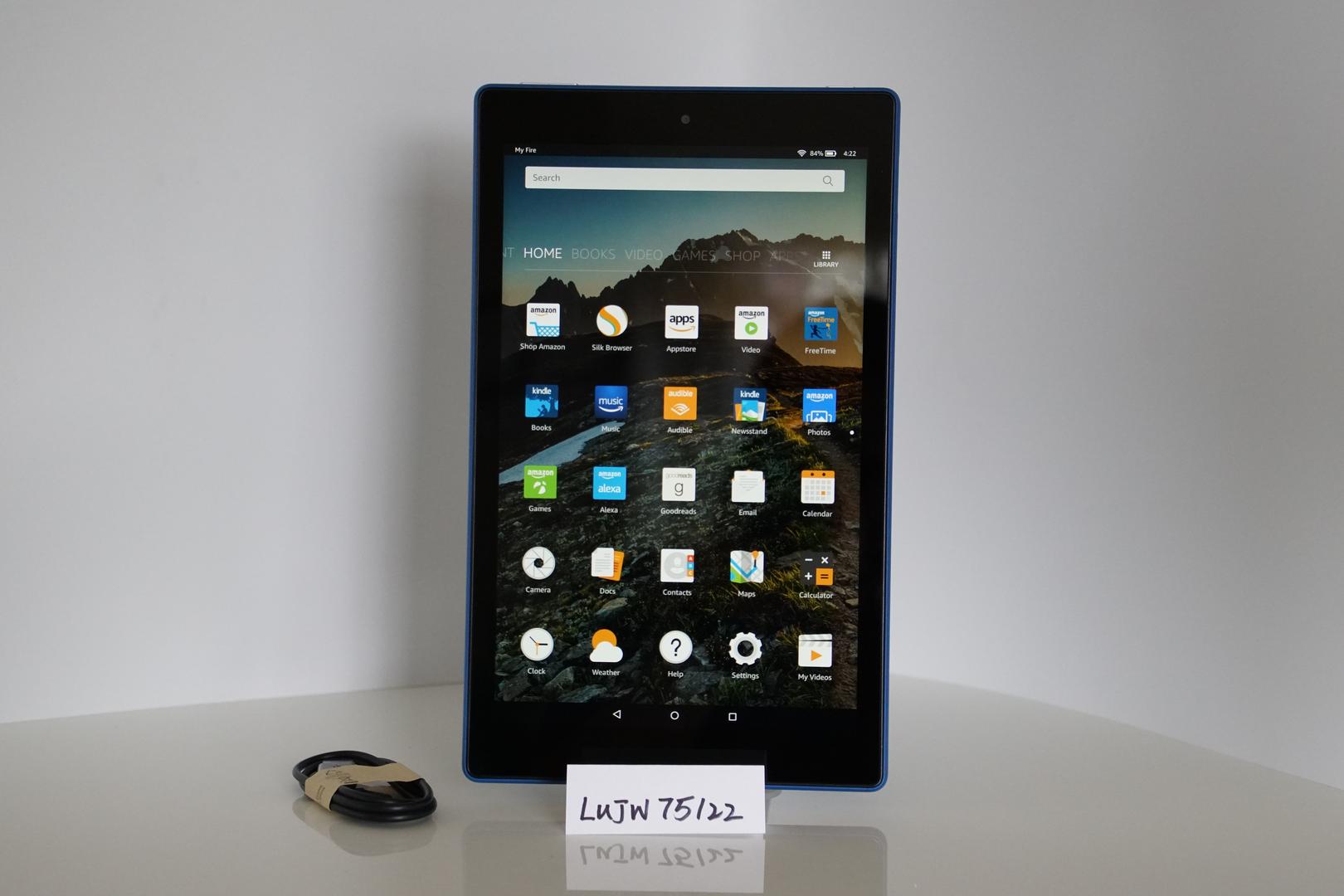 Amazon Fire HD 10 2017 with Alexa WiFi, Blue, 32GB LUJW75122 Swappa