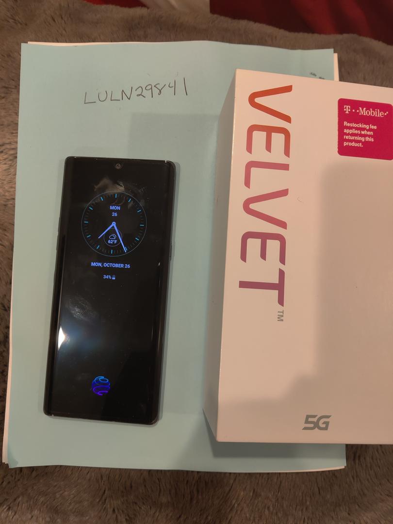 LG Velvet 5G (TMobile) [LMG900TM] Gray, 128 GB, 6 GB LULN29841 Swappa