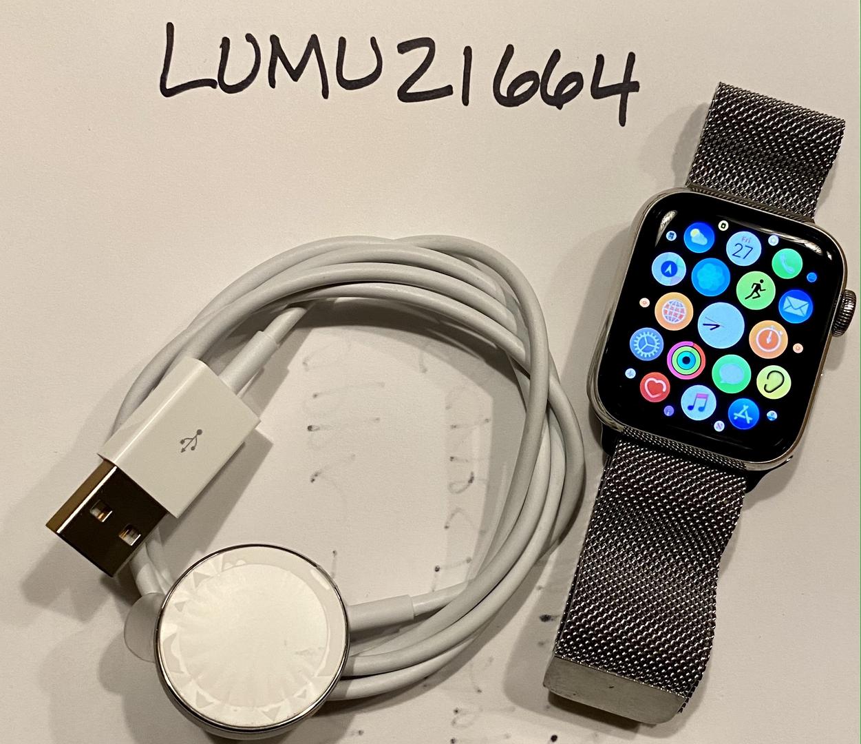 Apple Watch Series 5 40mm (Verizon) [A2094 Cellular], Stainless Steel