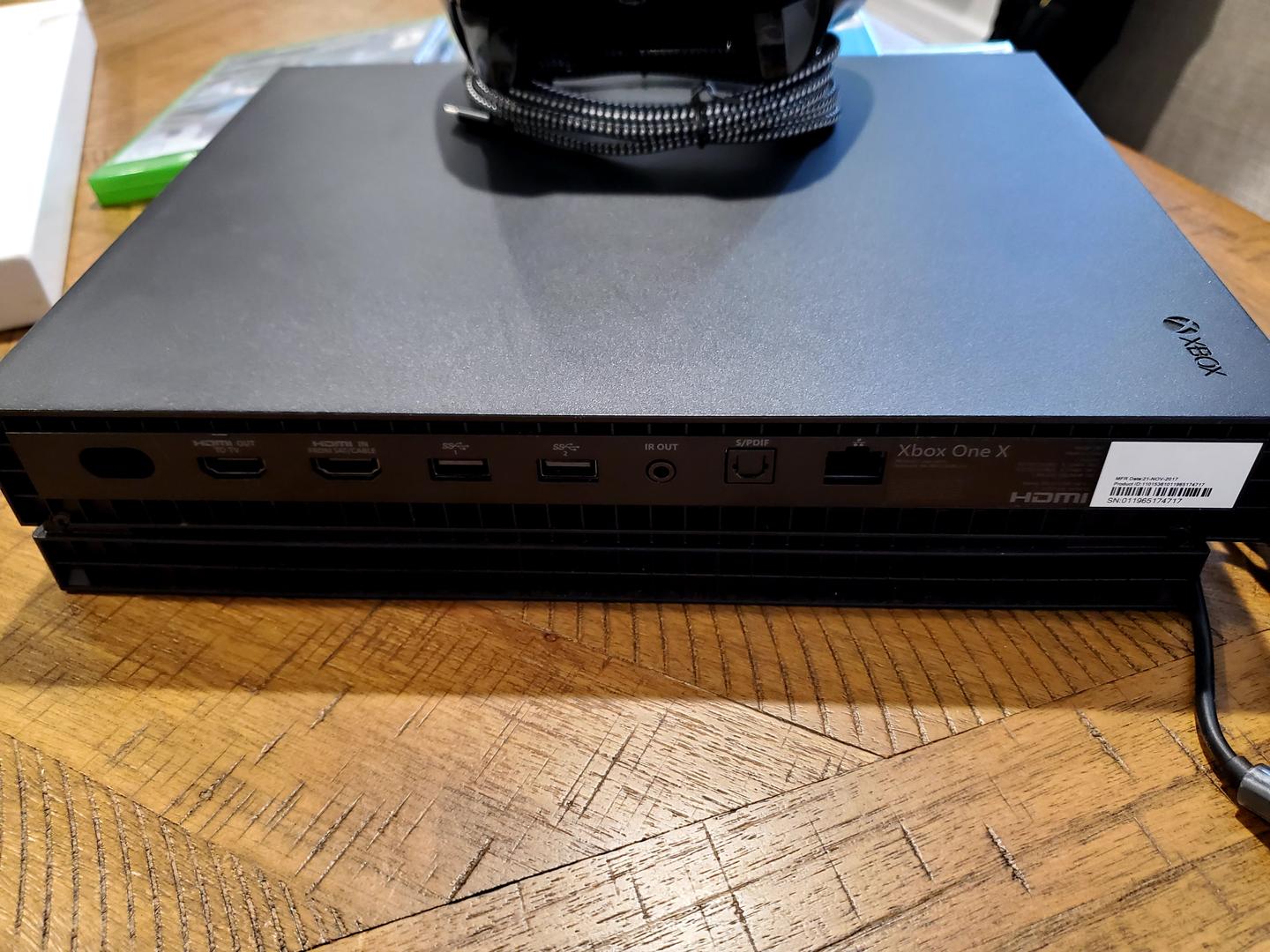 Xbox One X (2017) Black, Standard LVEO52418 Swappa