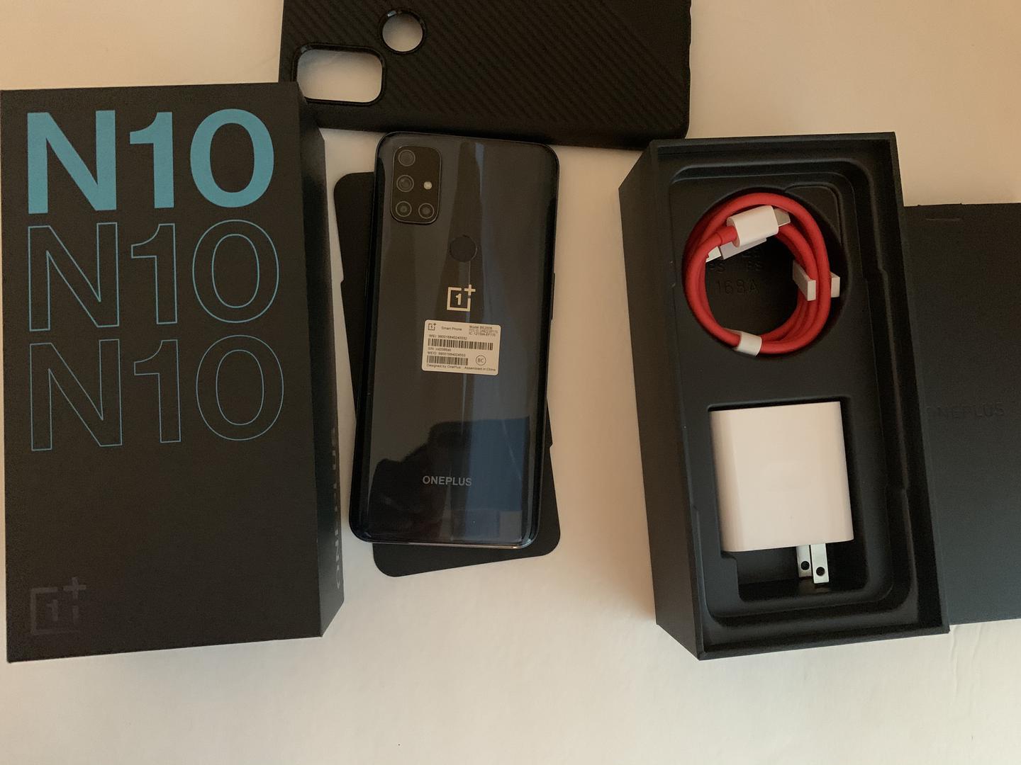 OnePlus Nord N10 5G (Unlocked) [BE2026] Midnight Ice, 128 GB, 6 GB