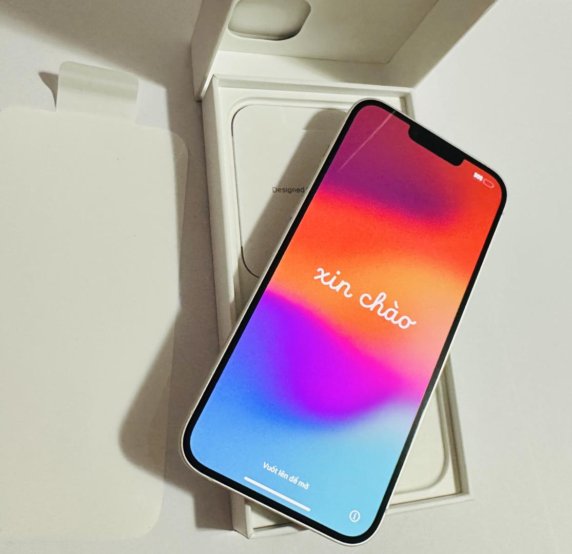 Apple iPhone 14 Plus Unlocked, Starlight, 128GB, A2632 LYLM03971