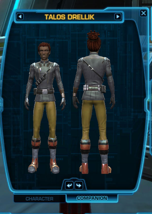 Talos Drellik customization 7 SWTOR Guides for flashpoints