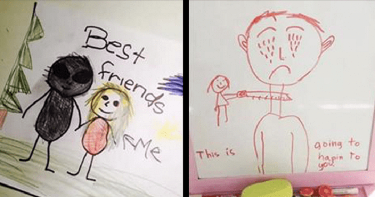 Disturbing Children’s Drawings That Will Leave You Horrified