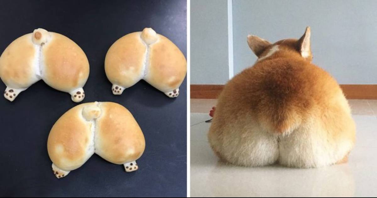 Adorable Jam And Custard Filled Butt Buns That Are Too Cute To