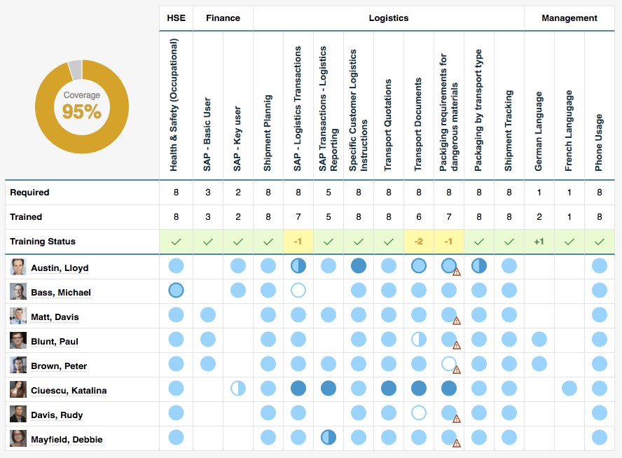 Skill Matrix Building a Flexible Team