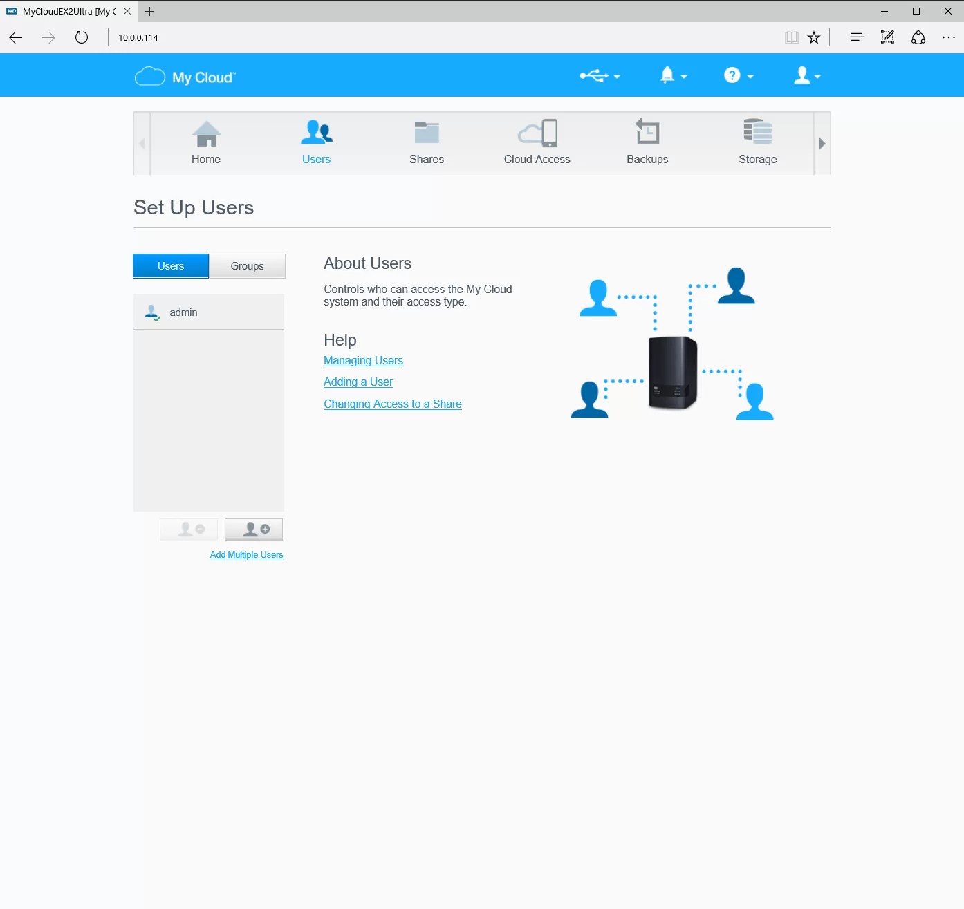 WD MyCloud EX2 Ultra 8TB NAS Review > My Cloud OS TechSpot