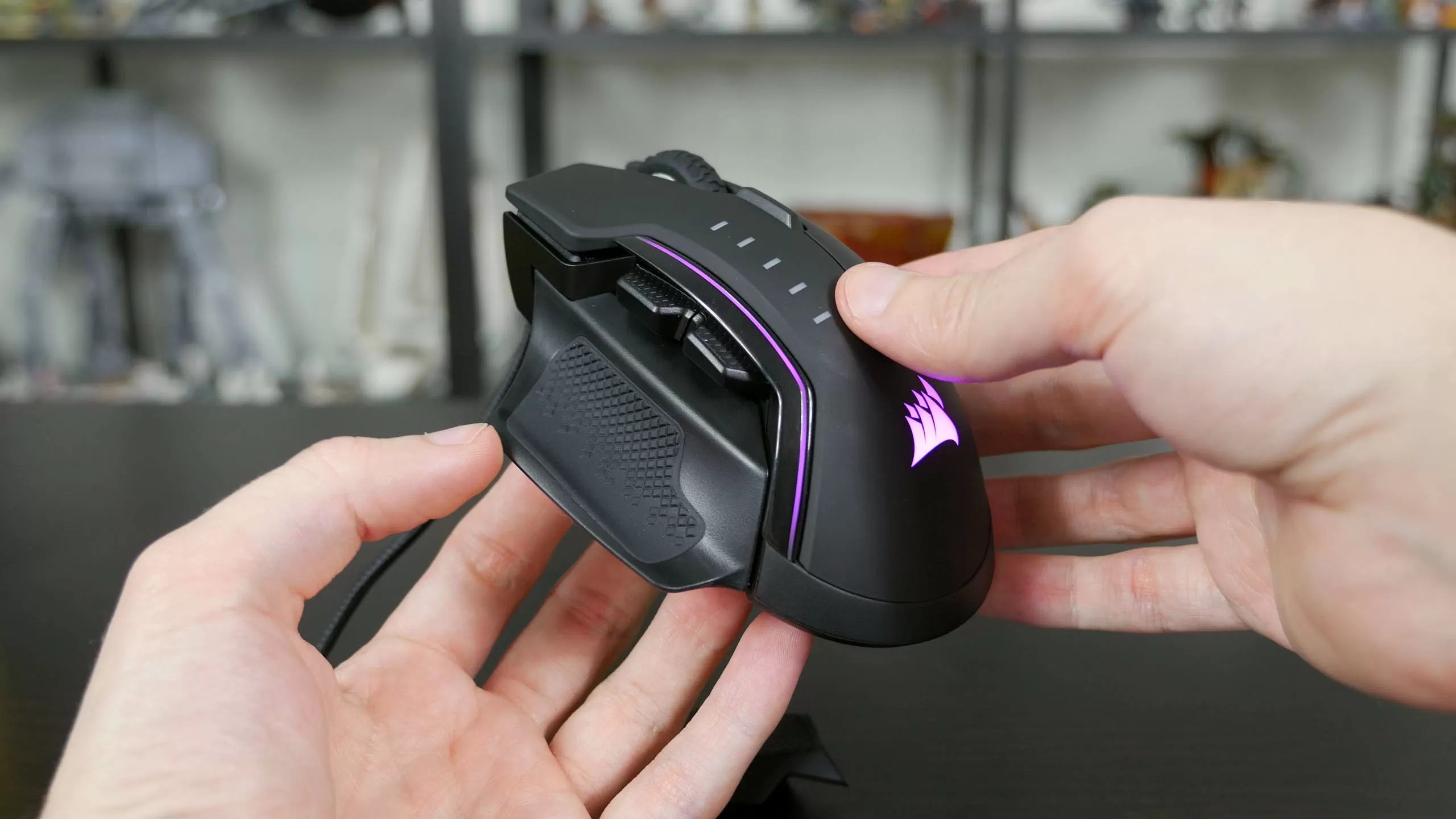 Corsair Glaive RGB Gaming Mouse Review TechSpot