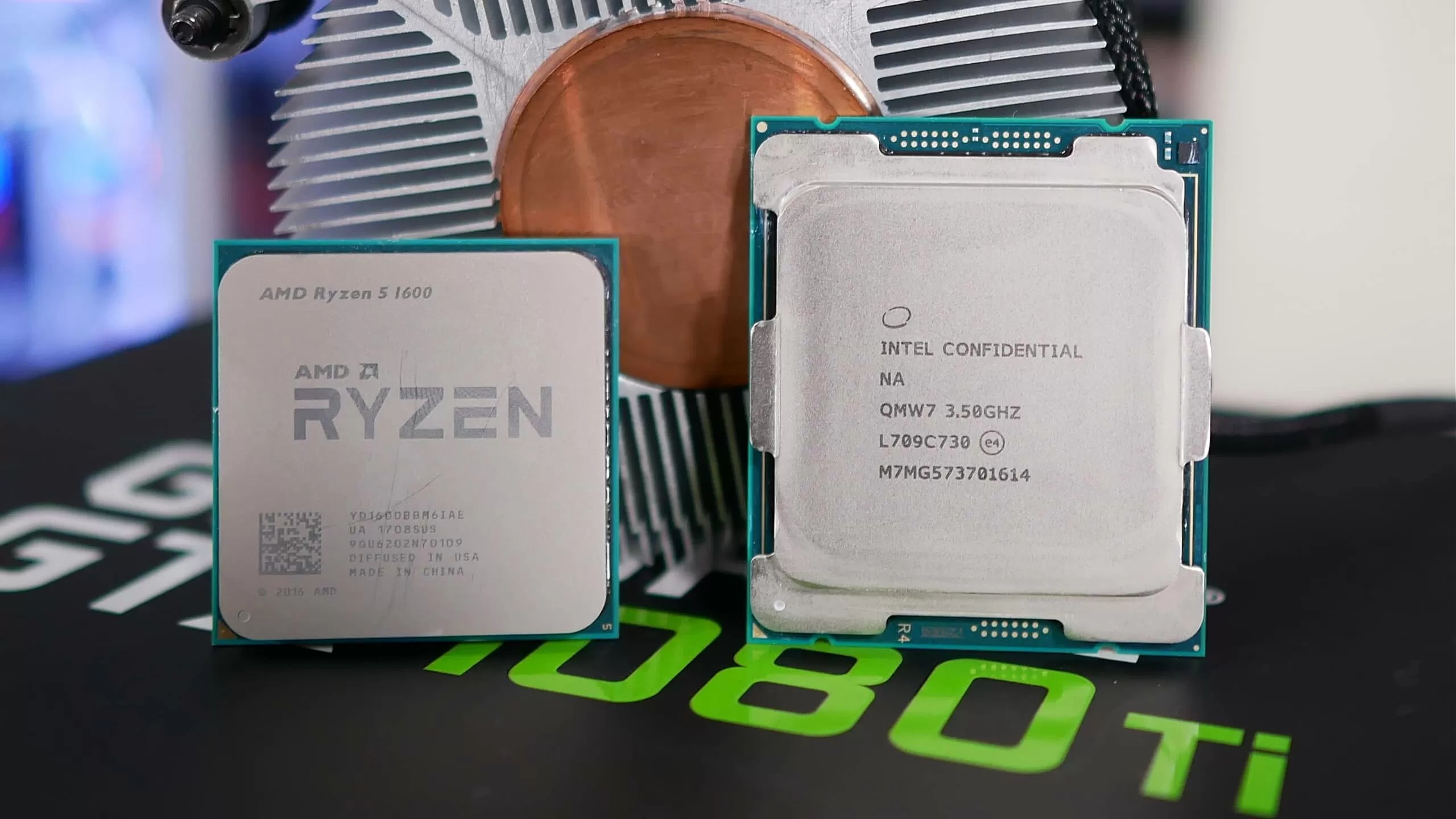 AMD Ryzen 5 1600 vs Intel Core i77800X 30 Game Battle!