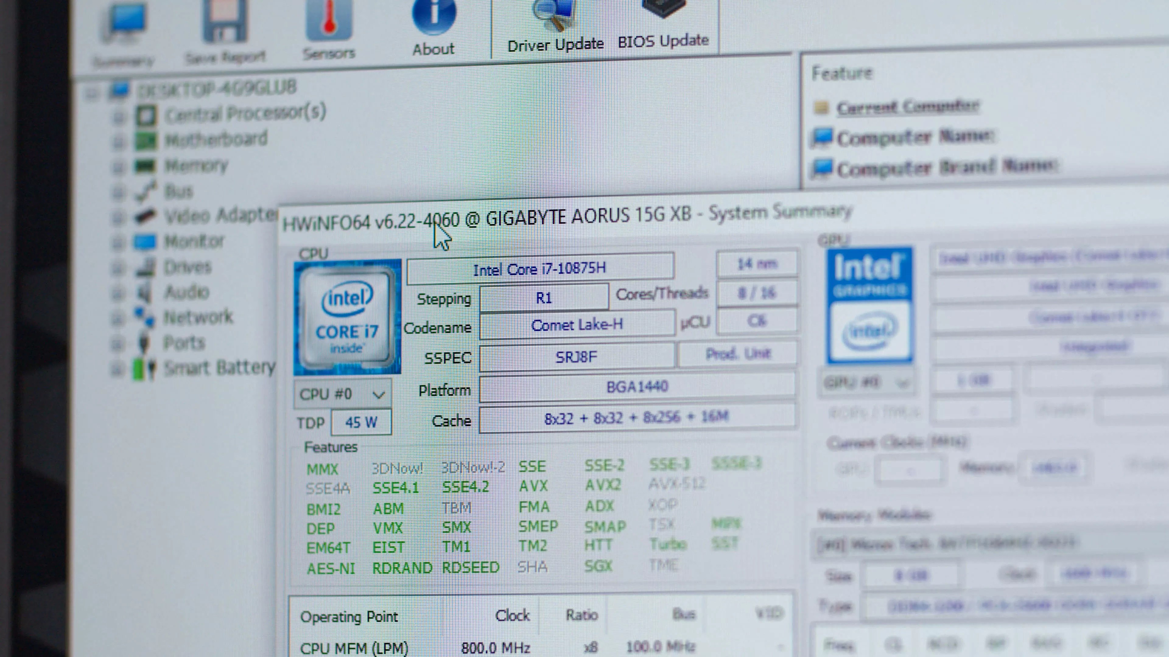 Intel Core i710875H Review 8 Cores, 16 Threads for
