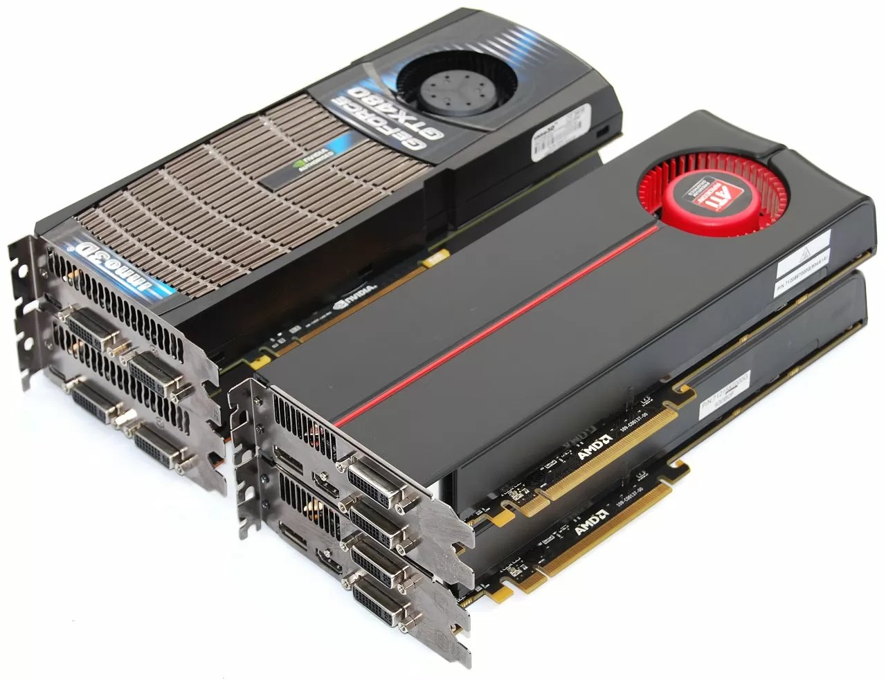 Nvidia GeForce GTX 480 SLI vs. ATI Radeon HD 5870
