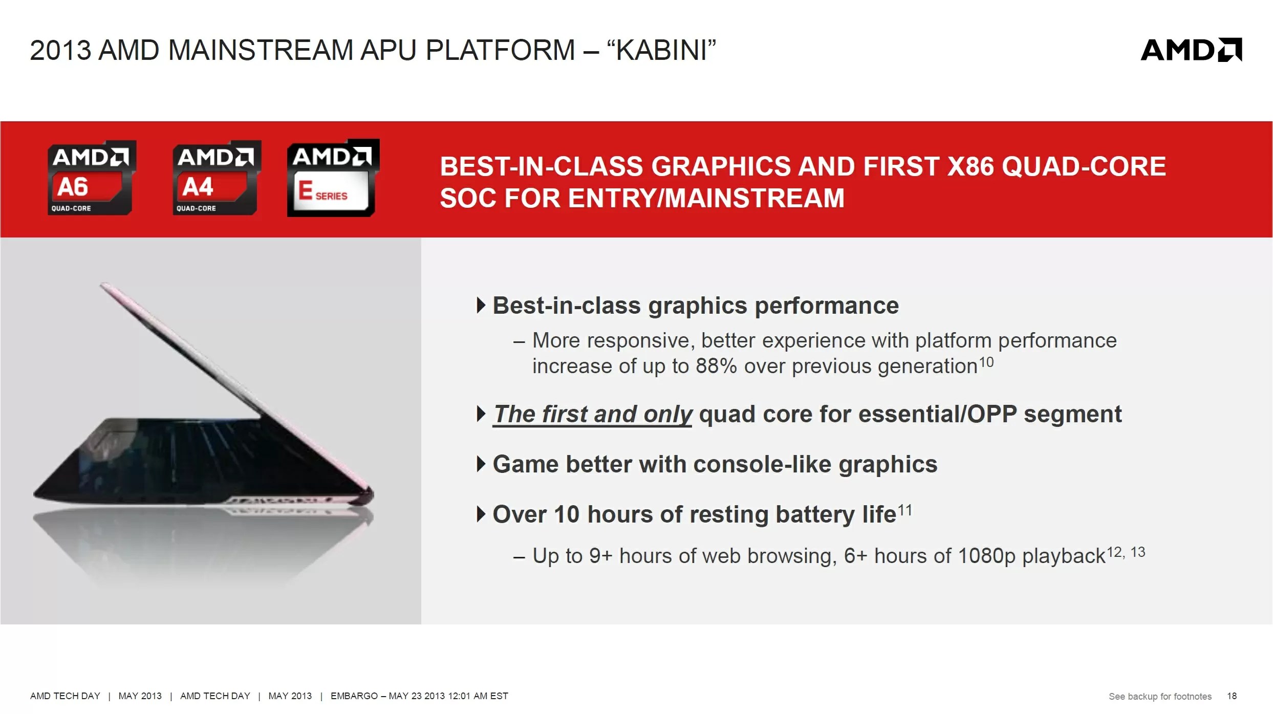 AMD A45000 Review Kabini, the mainstream APU TechSpot