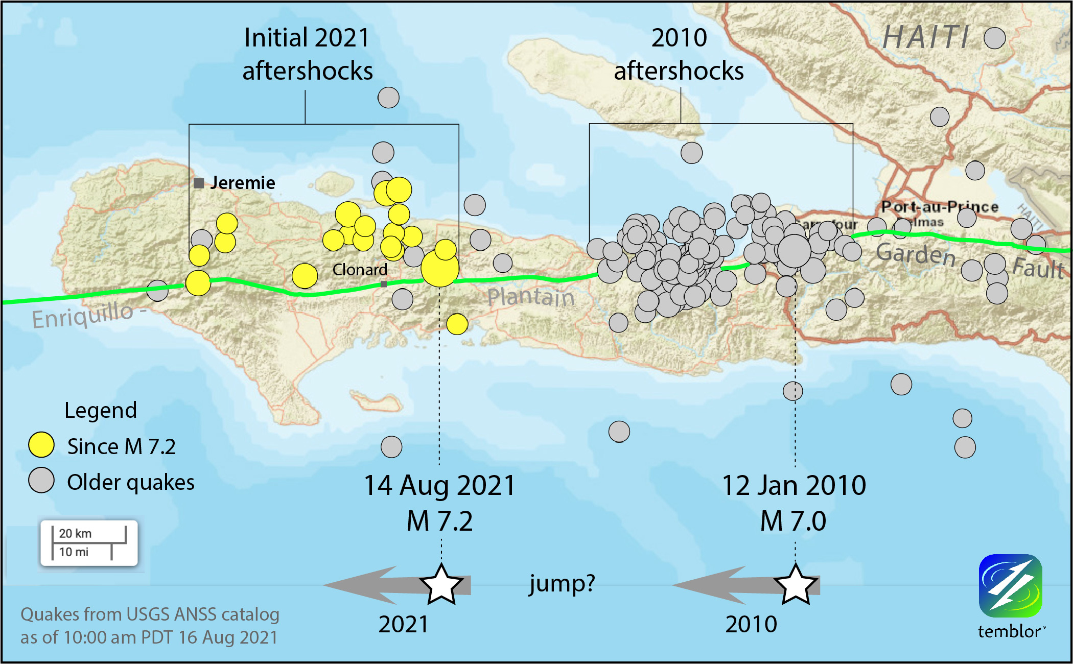 Haiti Earthquake Map