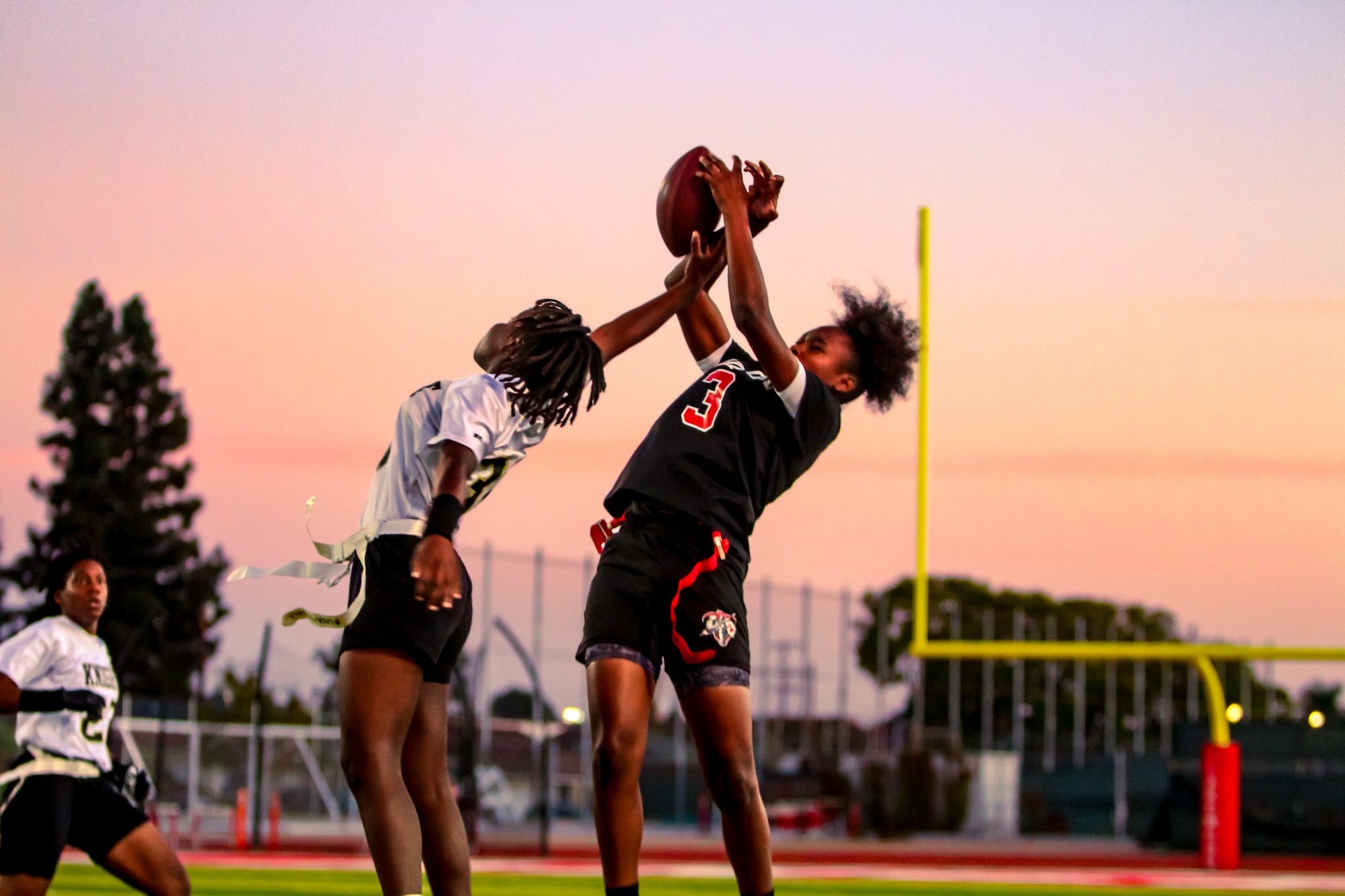 CIF Flag Football Lakewood Scores Late Touchdown To Win First Playoff