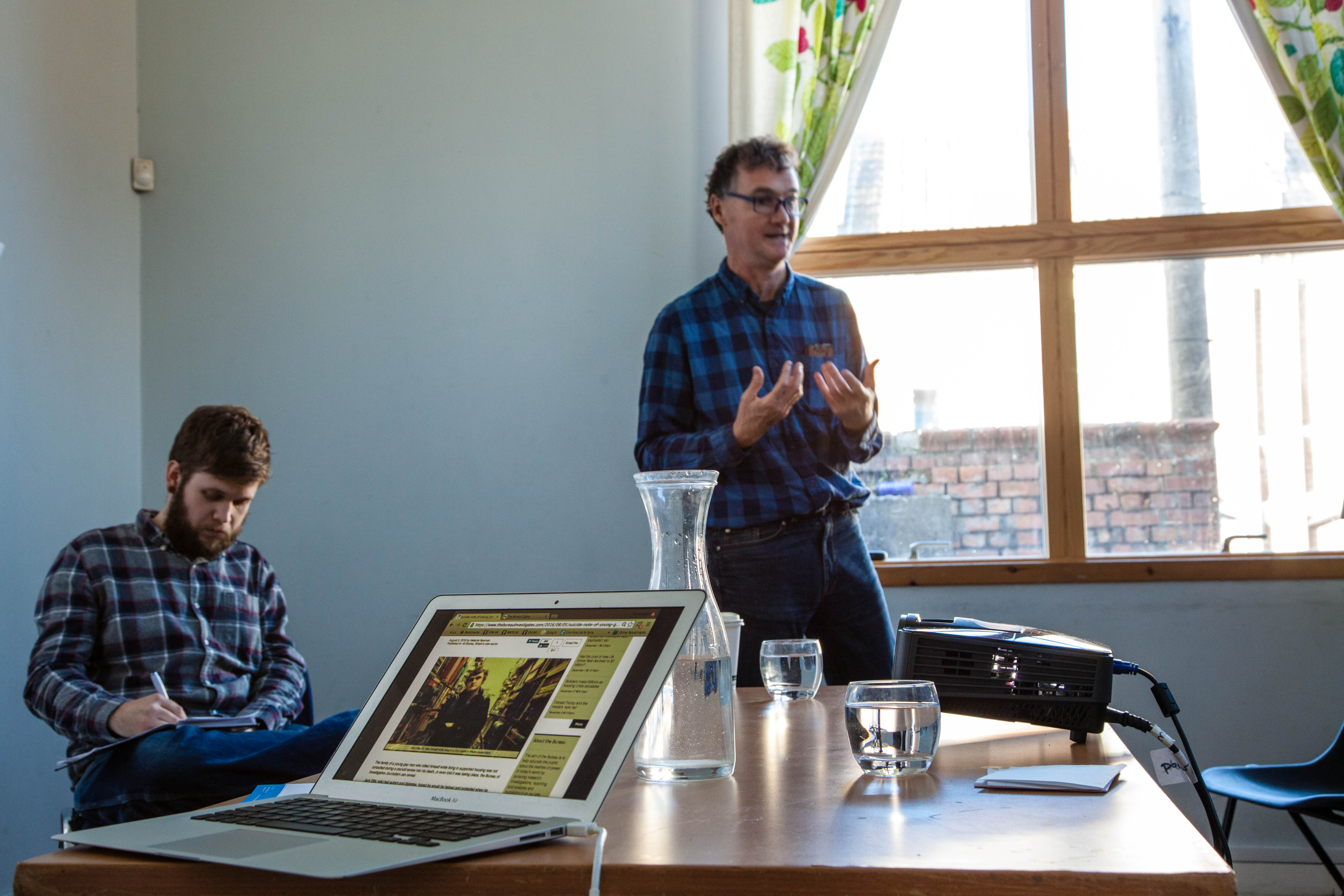 "You have to change things" Interview with leading investigative