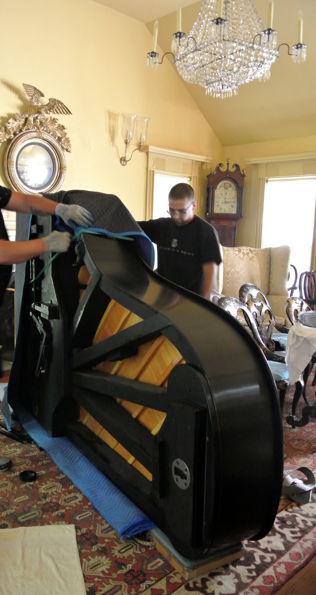 Moving My Steinway Grand Piano The Martha Stewart Blog