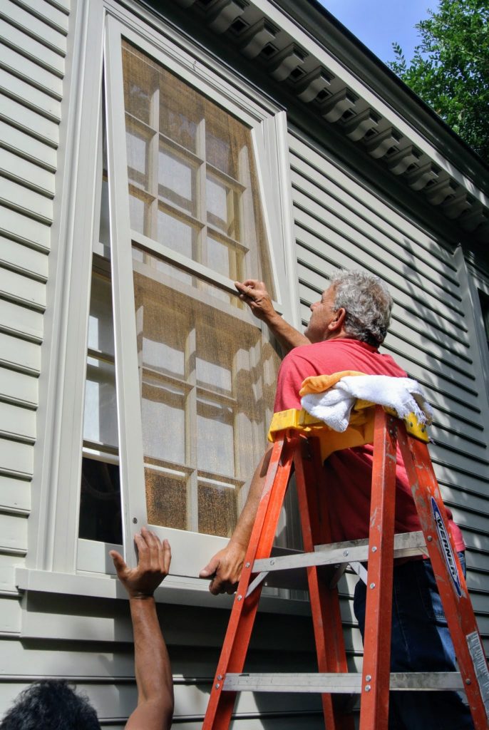 Cleaning and Installing the Storm Windows The Martha Stewart Blog