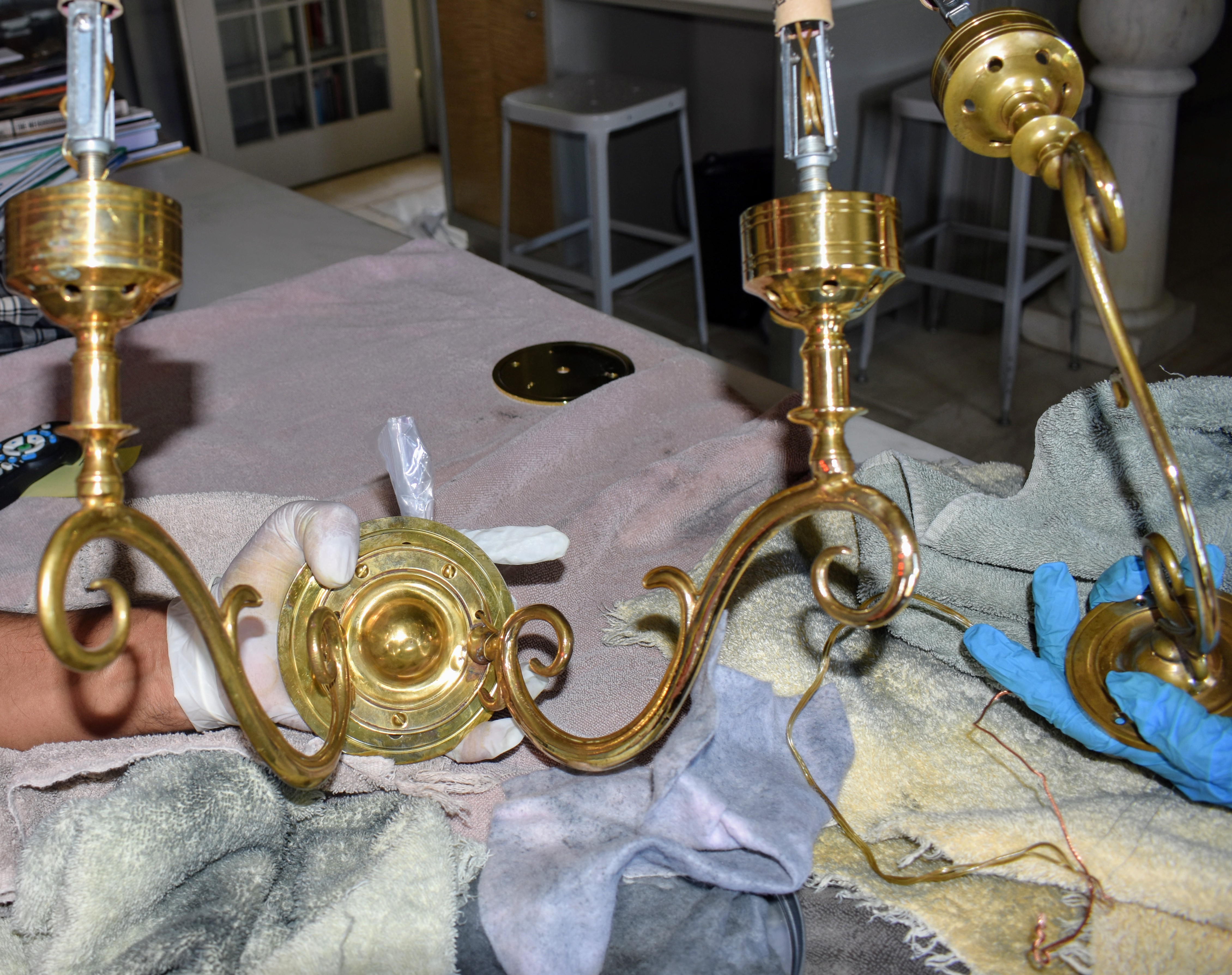 Cleaning Brass Sconces The Martha Stewart Blog