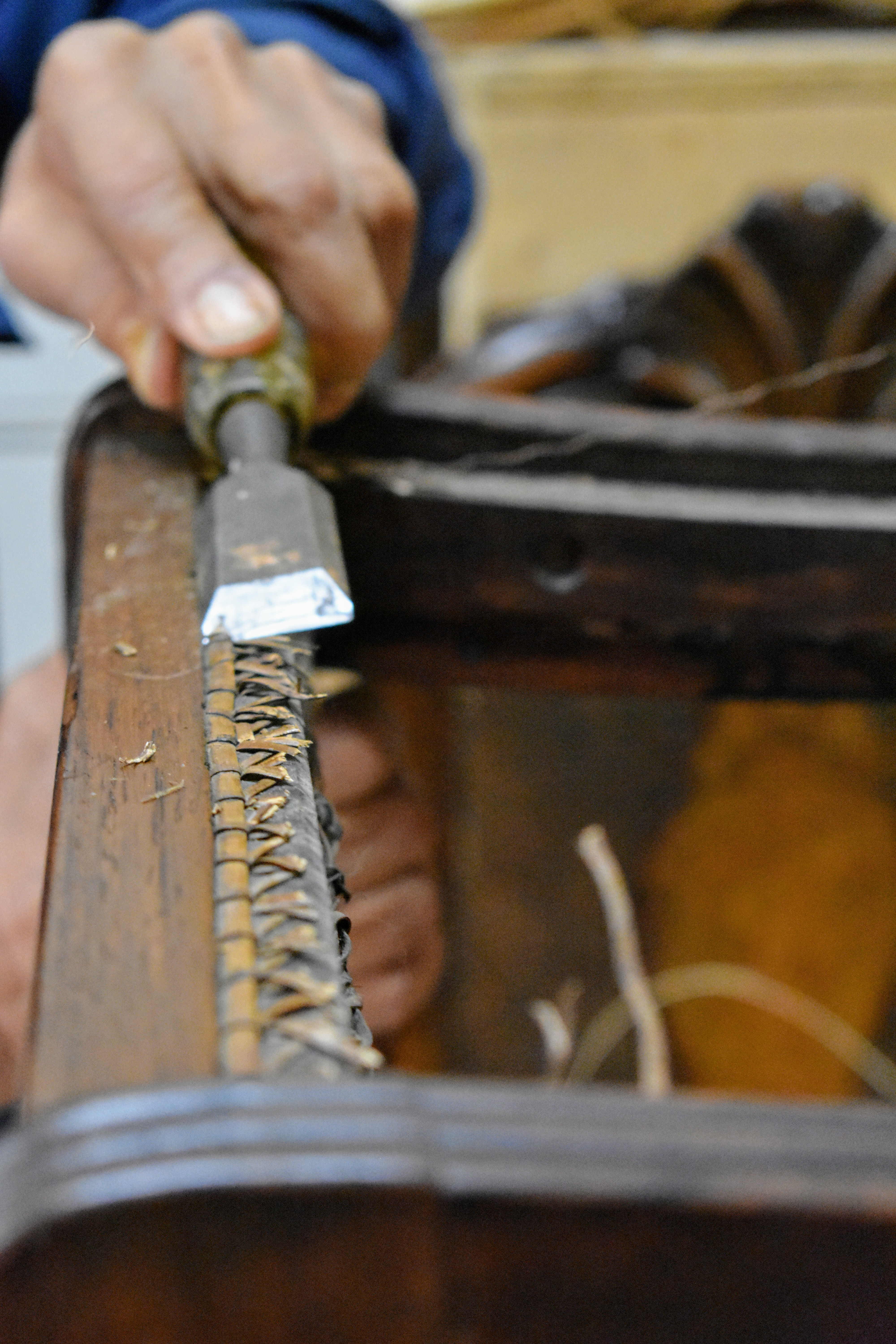 Caning Two of My Antique Chairs The Martha Stewart Blog
