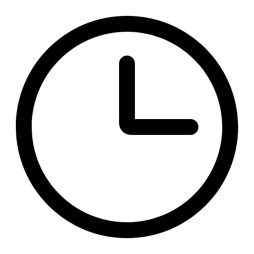 clock Icon Free PNG & SVG 7323126 Noun Project