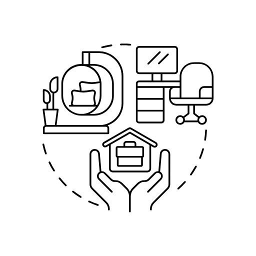 comfortable workspace Icon Free PNG & SVG 7327106 Noun Project