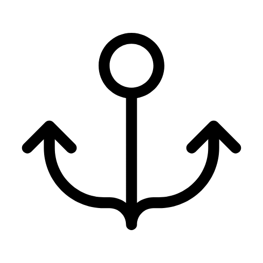 Anchor Icon Free PNG & SVG 7335245 Noun Project